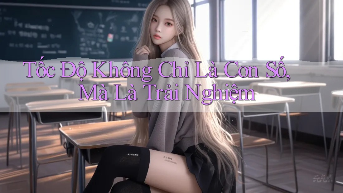 Tốc Độ Không Chỉ Là Con Số, Mà Là Trải Nghiệm