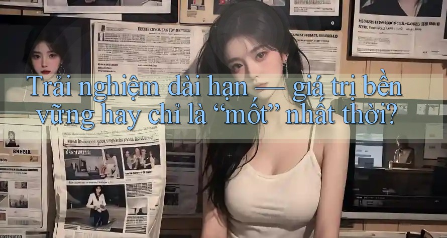 Trải nghiệm dài hạn — giá trị bền vững hay chỉ là “mốt” nhất thời?