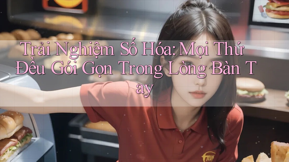 Trải Nghiệm Số Hóa: Mọi Thứ Đều Gói Gọn Trong Lòng Bàn Tay