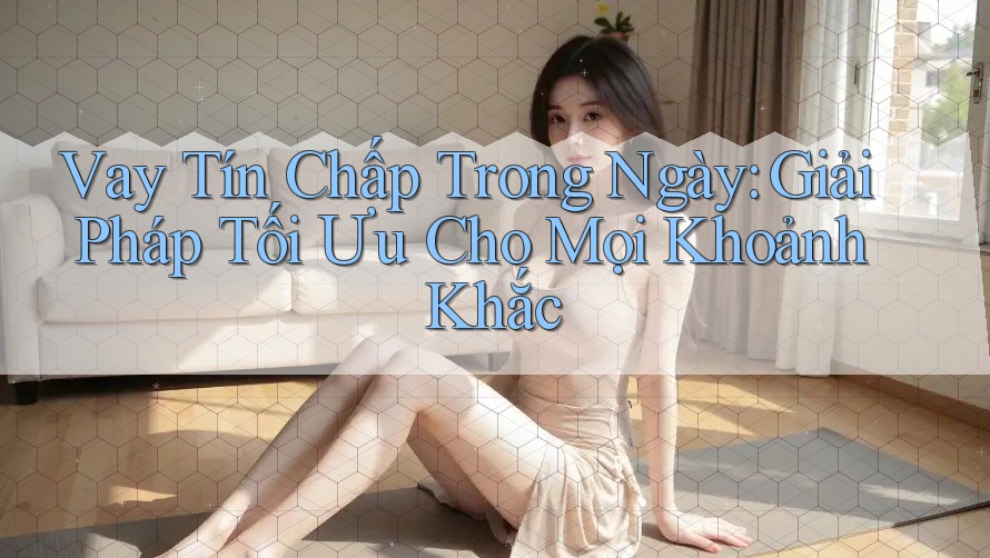 Vay Tín Chấp Trong Ngày: Giải Pháp Tối Ưu Cho Mọi Khoảnh Khắc